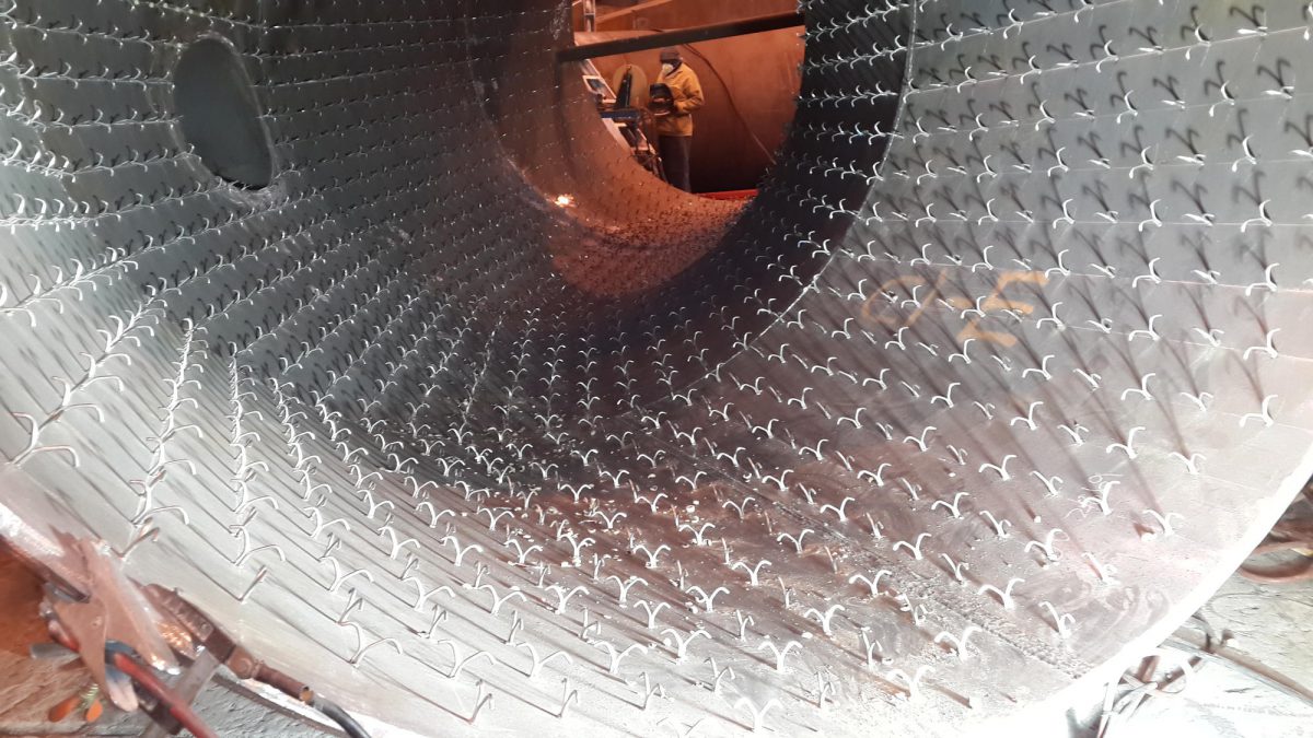 Blast Furnace Duct Antec Refractory